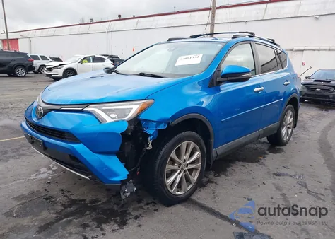 2017 Toyota Rav4 Limited from USA, damaged, VIN 2T3DFREV4HW595273